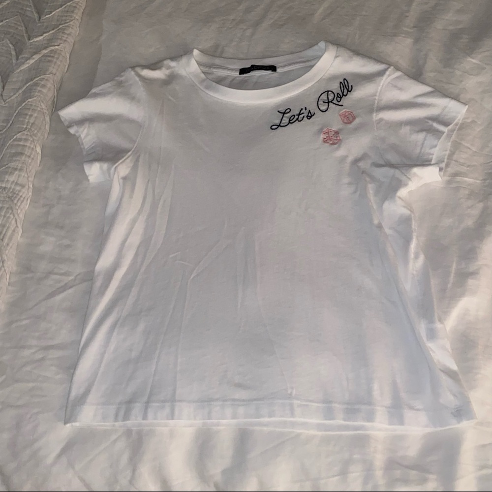 Wildfox Embroidered T-Shirt